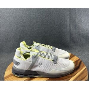 ON Cloudnova Flux Grey Mens Size 13 Athletic Running Training Comfort Shoes